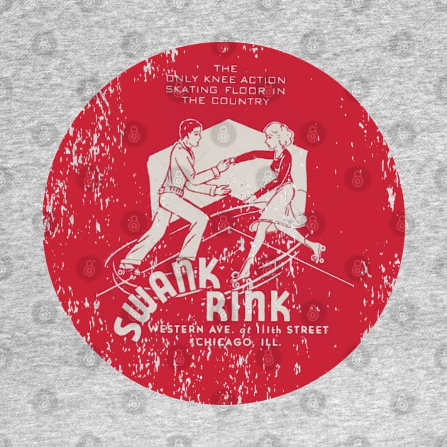 Swank Rink Chicago - vintage Roller Skating by retropetrol